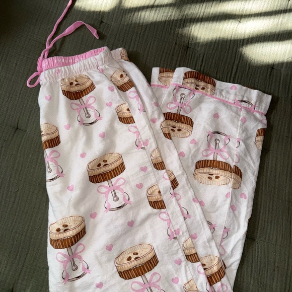 PJ Salvage Pink and White Espresso Martini Pajama Set - Picture 11 of 11